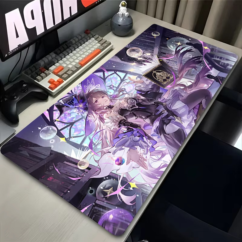 Gaming Accessories Girls - Mouse Pad Kawaii Magic Anime Girl