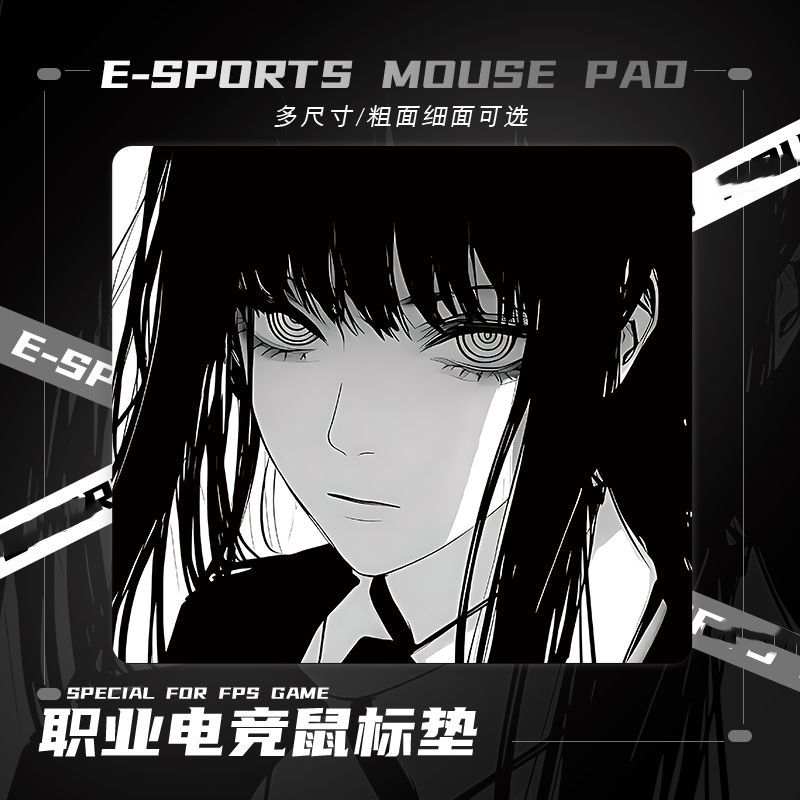 Gaming Accessories Girls - 450X400 Cool Girl Glass Mousepad Game