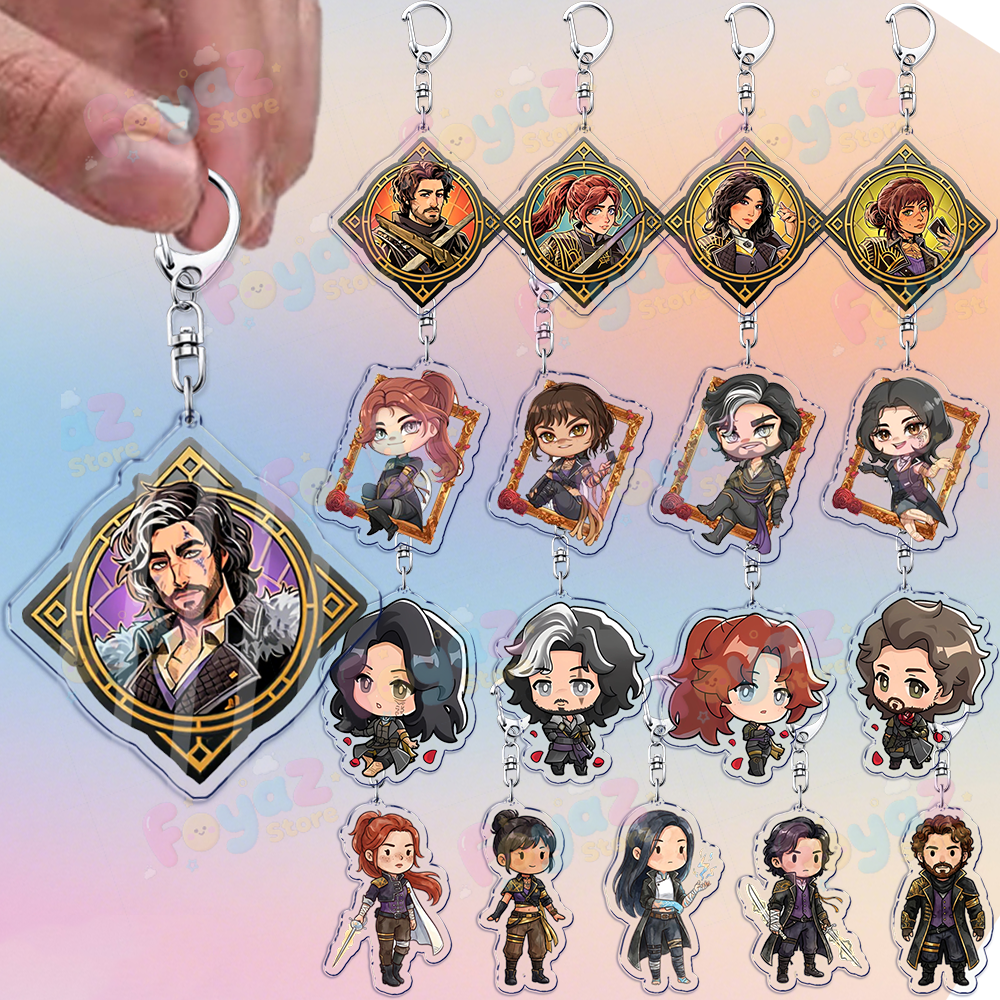 Gaming Accessories Girls - Game Clair Obscur EXPEDITION 33 Keychains