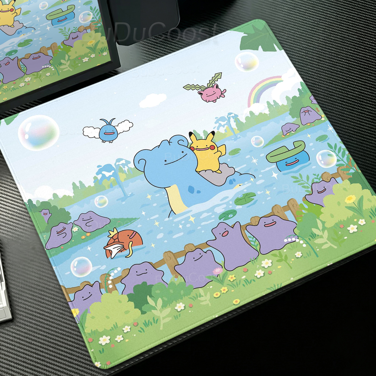 Anime Pokémon Ditto Mouse Pad  – обзор и цена Gaming Accessories Pc Setup