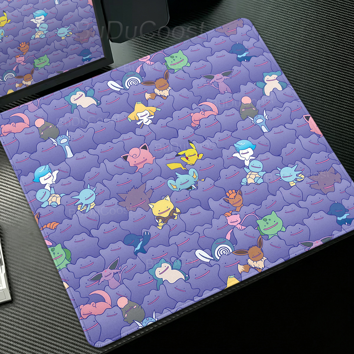 Anime Pokémon Ditto Mouse Pad  – обзор и цена Gaming Accessories Pc Setup