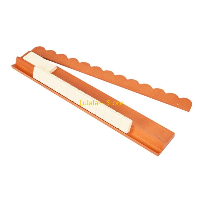 Y4QA 17inch Wooden Mahjong Rac – обзор и цена Gaming Accessories Rack