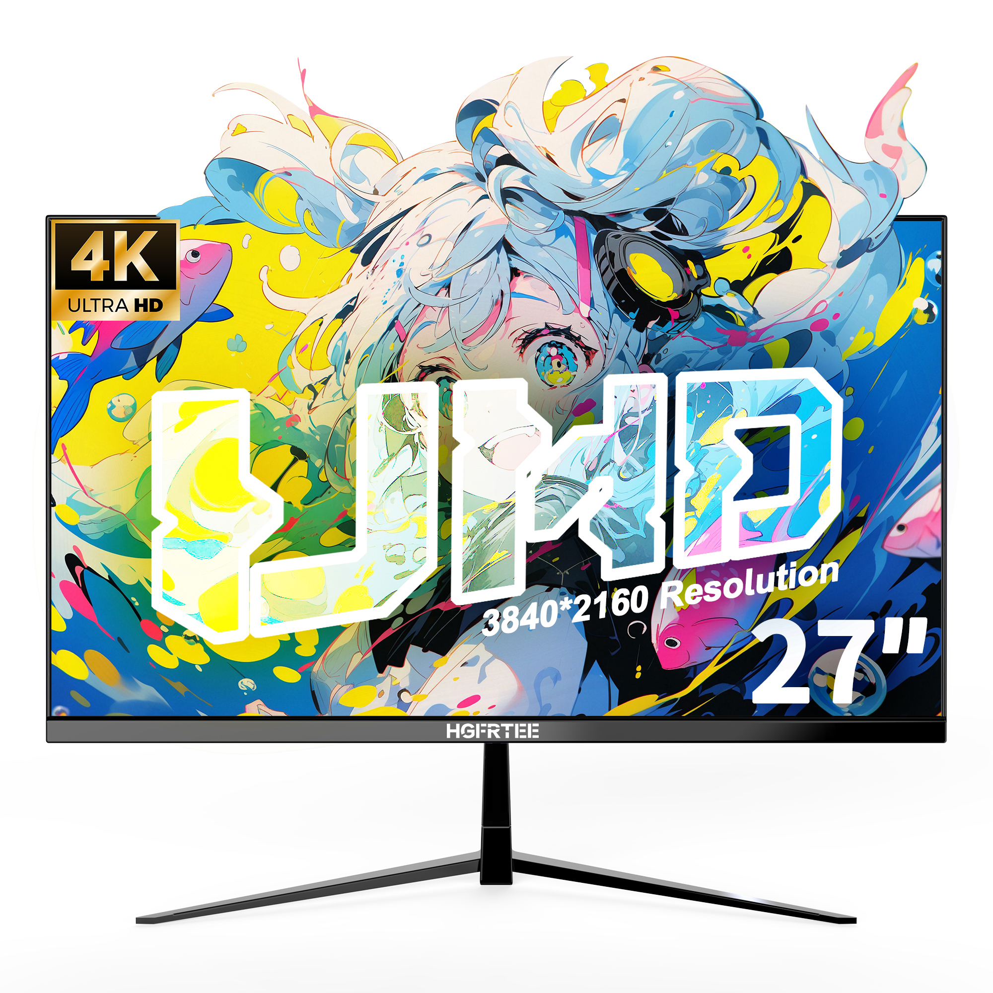 HGFRTEE 4K 27 Inch Monitor 384 – обзор и цена Monitor 144Hz 27Inch