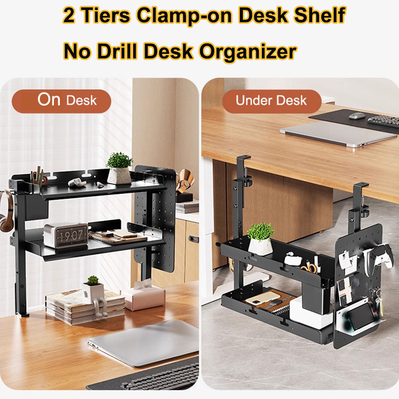 Clamp-on 14 inch Above Below D – обзор и цена Gaming Accessories Rack