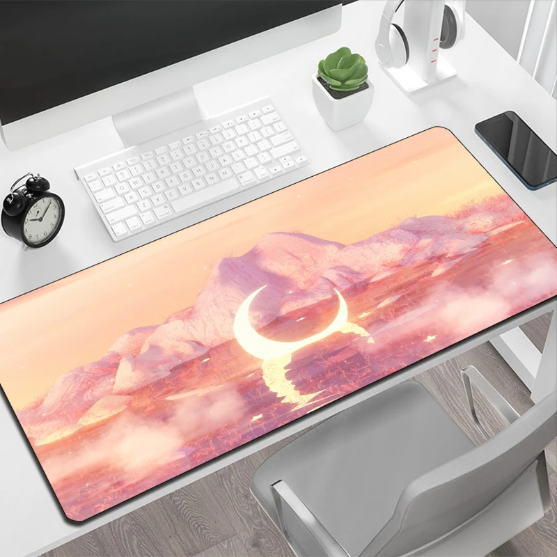 Pc Mouse Pad Gaming Pink Moon  – обзор и цена Gaming Accessories Pc Setup