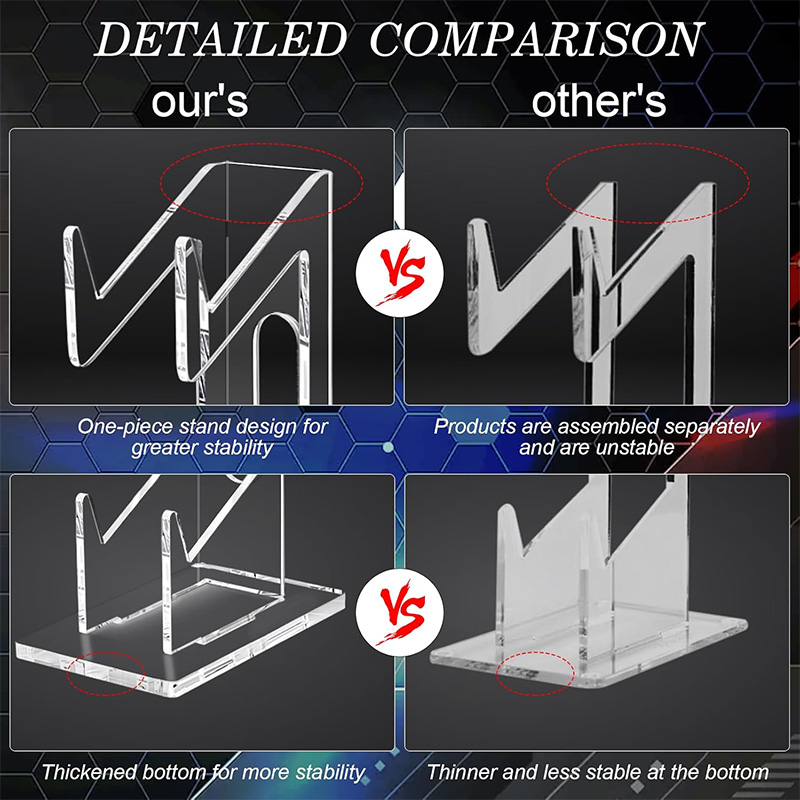1pc Double-deck Acrylic Game C – обзор и цена Gaming Accessories Rack