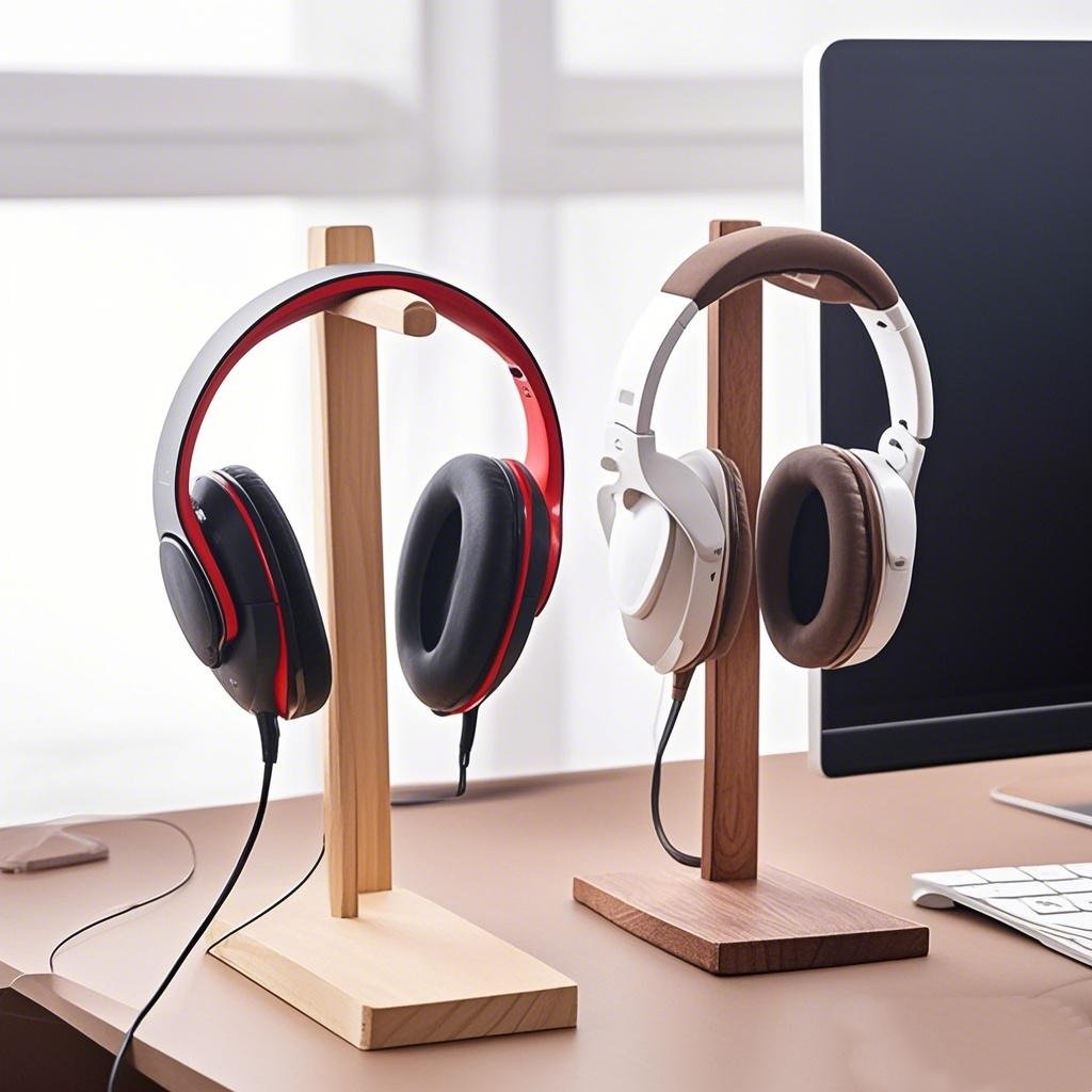 Wood Headphone Stand Earphone  – обзор и цена Gaming Accessories Rack