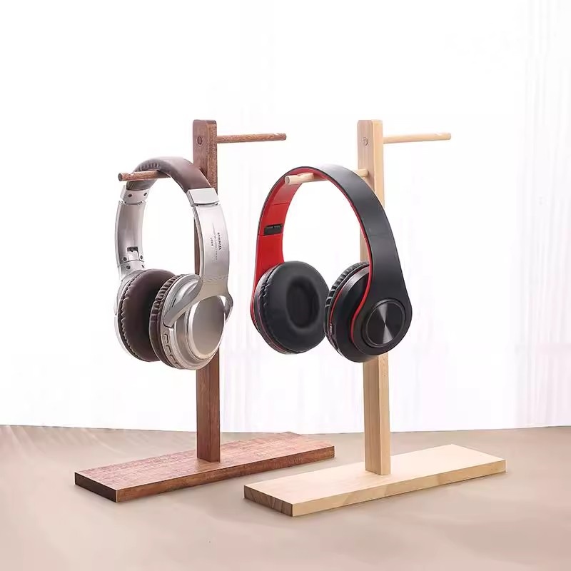 Wood Headphone Stand Earphone  – обзор и цена Gaming Accessories Rack