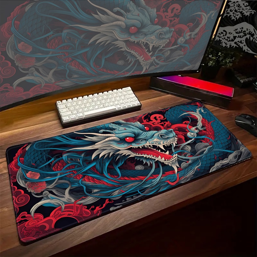 Mousepad Large Kawaii Dragon M – обзор и цена Gaming Accessories Pc Setup