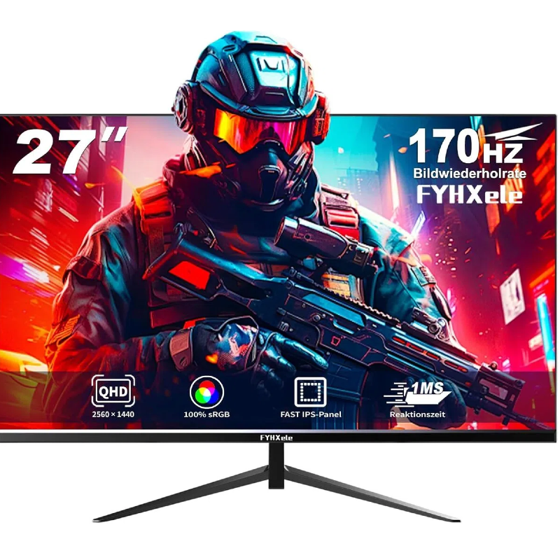 27 Inch Monitor 170hz 2K Gamin – обзор и цена Monitor 144Hz 27Inch