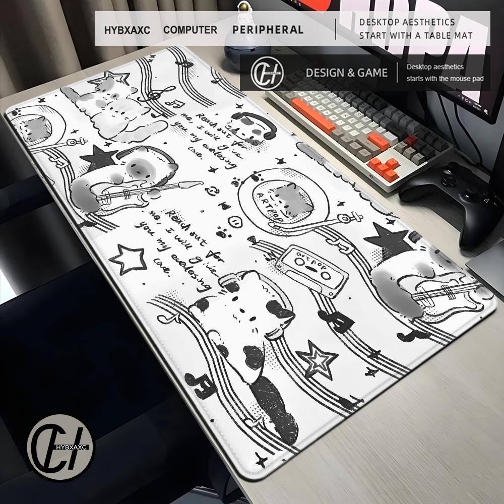 Black White Cute Cartoon Cat M – обзор и цена Gaming Accessories Companies