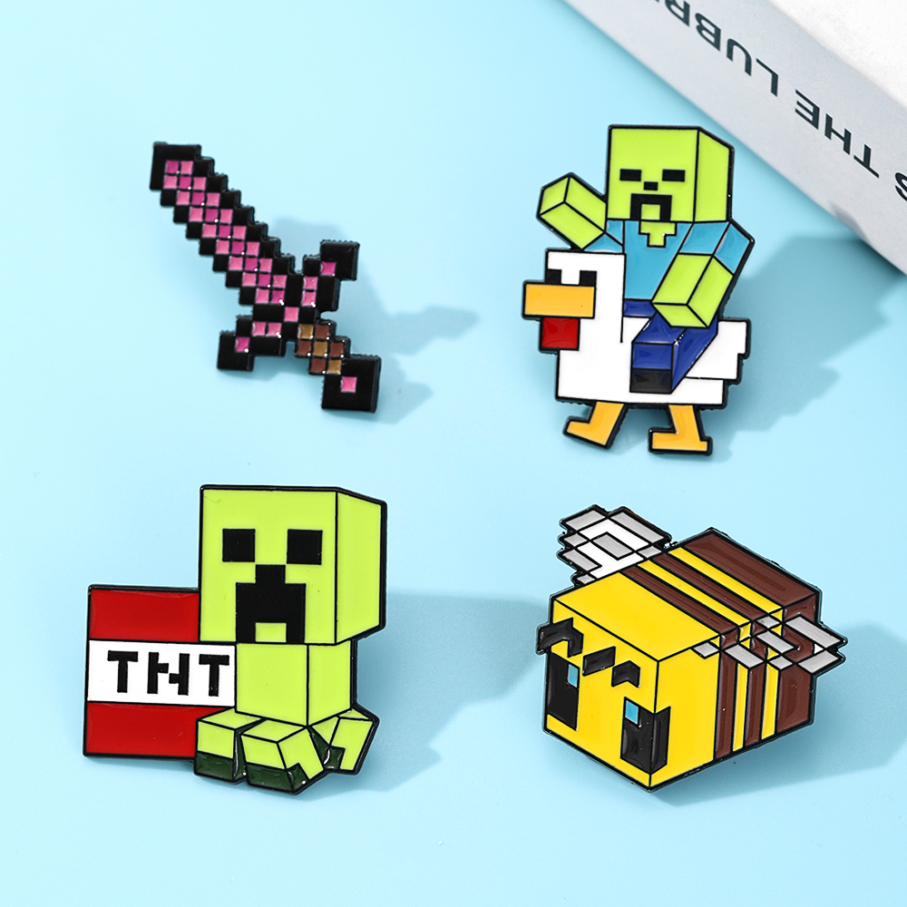 4pcs Cute Baby Zombie Chicken  – обзор и цена Gaming Accessories