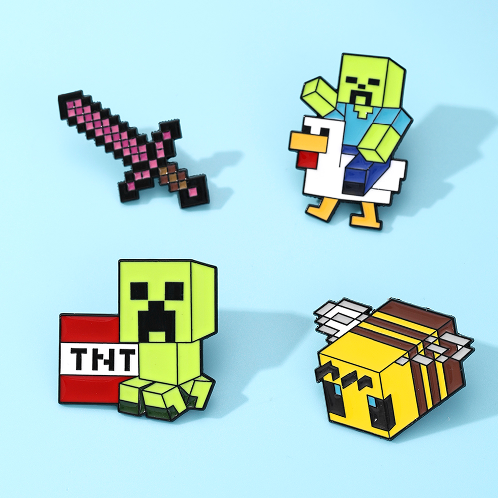 4pcs Cute Baby Zombie Chicken  – обзор и цена Gaming Accessories