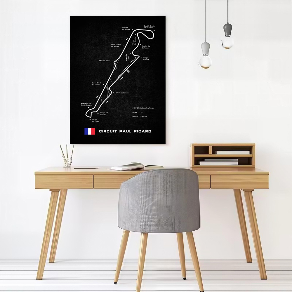Circuit Paul Ricard Canvas Wal – обзор и цена Gaming Accessories