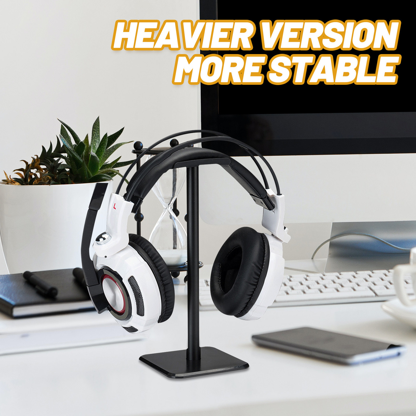Headset Holder Weighed Stable  – обзор и цена Gaming Accessories Rack