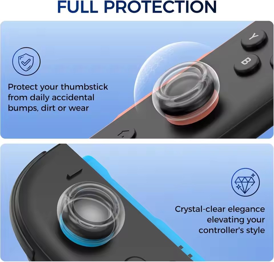 Joystick Caps for Switch 2 Con – обзор и цена Japanese Gaming Accessories