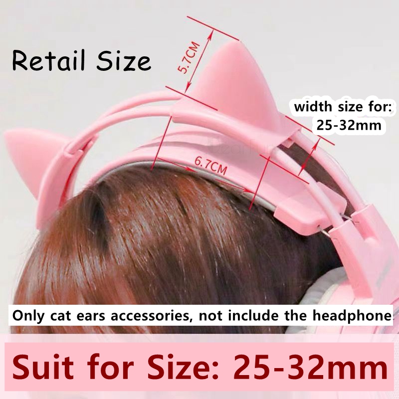 Pink Silicone Cat Ears Pendant – обзор и цена Gaming Accessories Girls