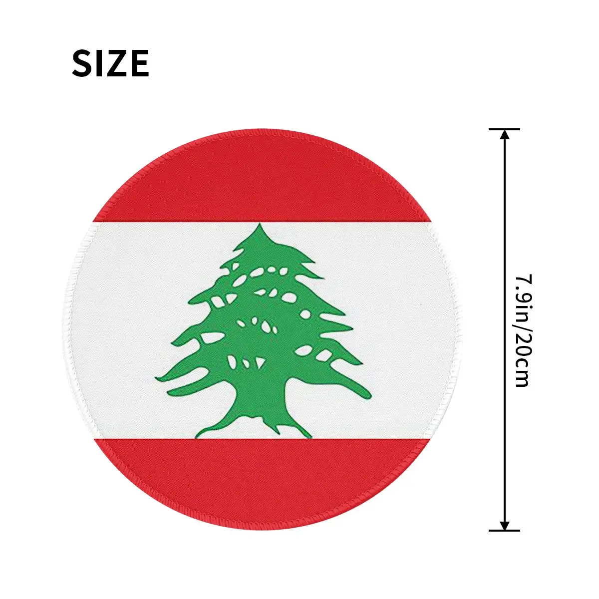 Flag Of Lebanon Round Mouse Pa – обзор и цена Gaming Accessories Lebanon
